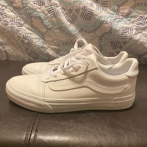 Woman’s size 8 leather vans